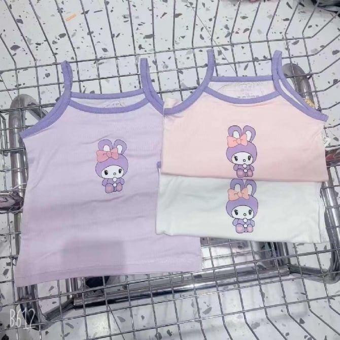 莫代尔吊带背心（中国）📌顏色：粉紫色