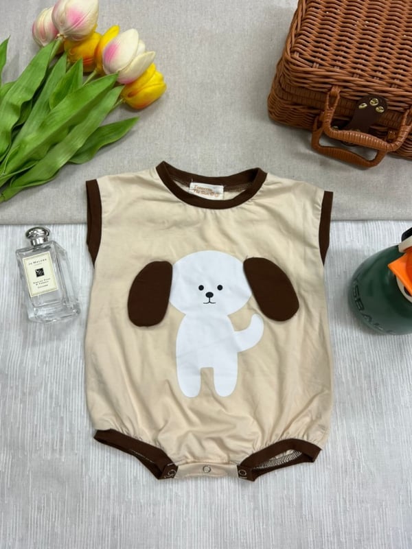 小狗立体耳朵包屁衣