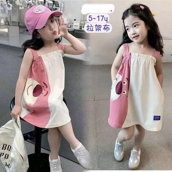 草莓熊 连衣裙📌顏色：杏配粉