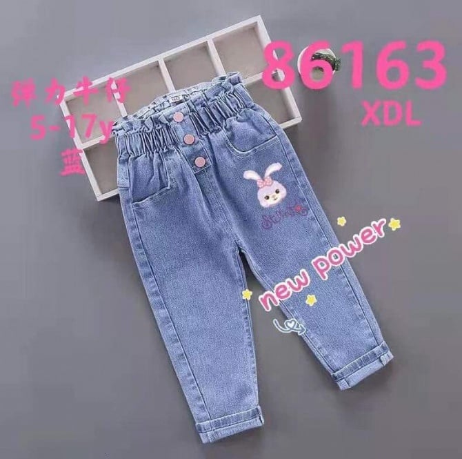 星黛露牛仔裤📌顏色：浅蓝
