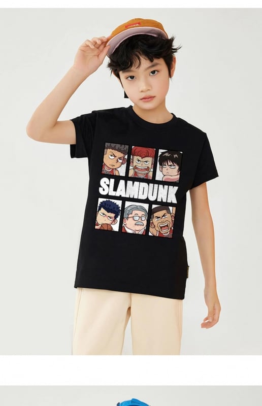Slamdunk上衣📌顏色：黑色(小童/大童）