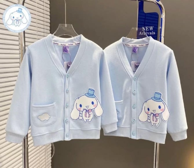立体玉桂狗外套📌顏色：浅蓝