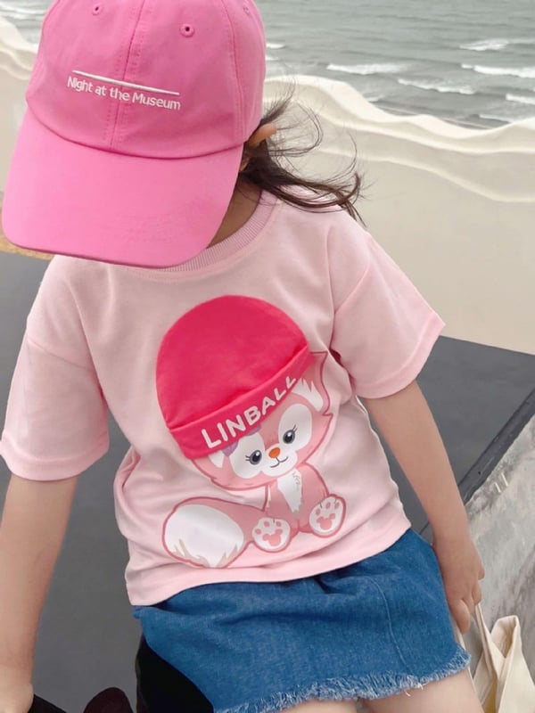 玲娜貝兒立體帽子上衣📌顏色：粉色