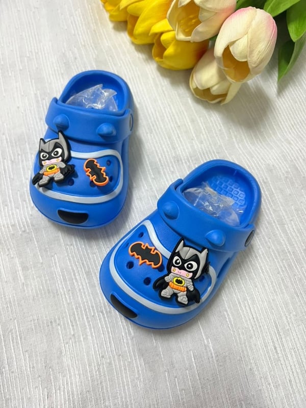蝙蝠侠洞洞鞋-蓝色（小孩）