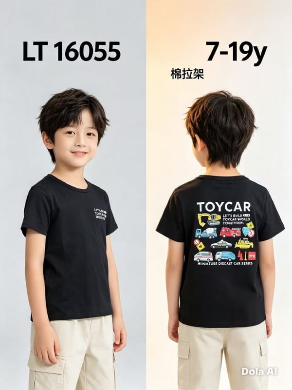 TOYCAR上衣-黑色