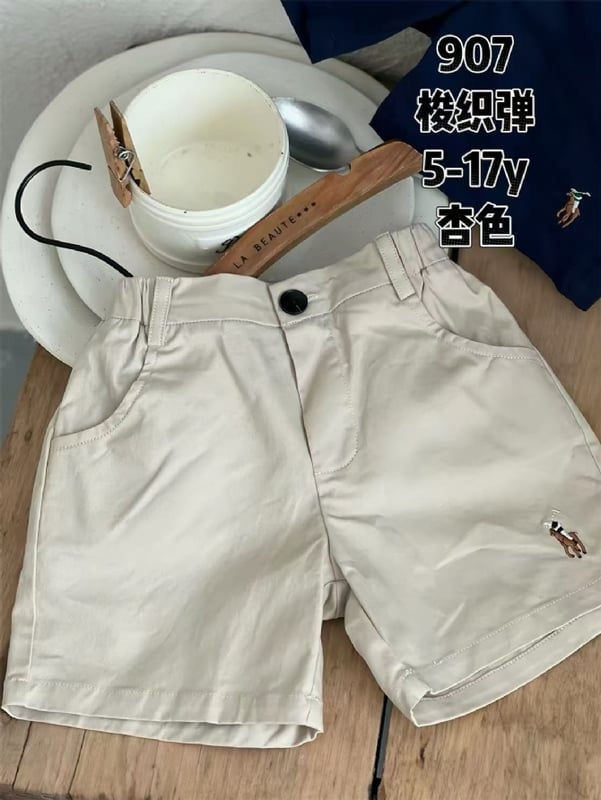 小马家五分裤-杏色