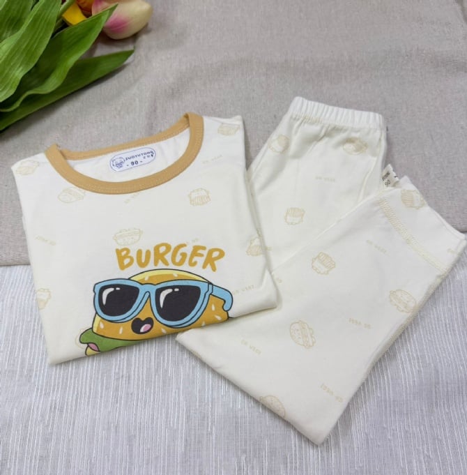 BURGER家居服-浅褐色