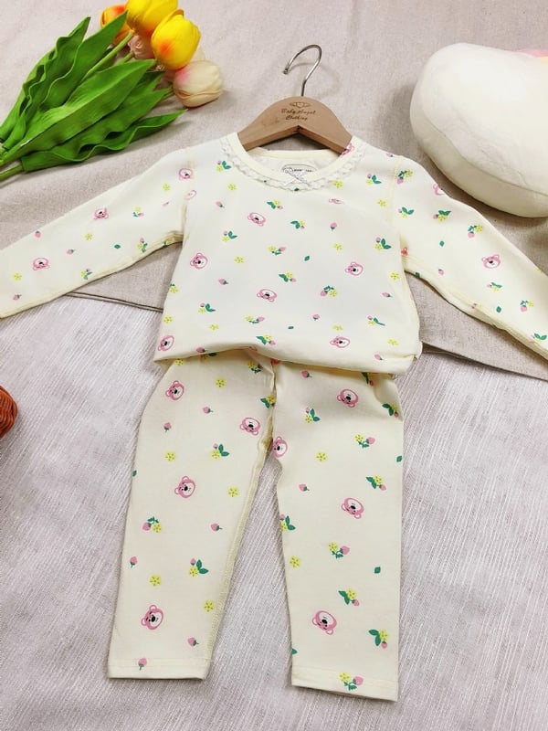 草莓熊黄色家居服