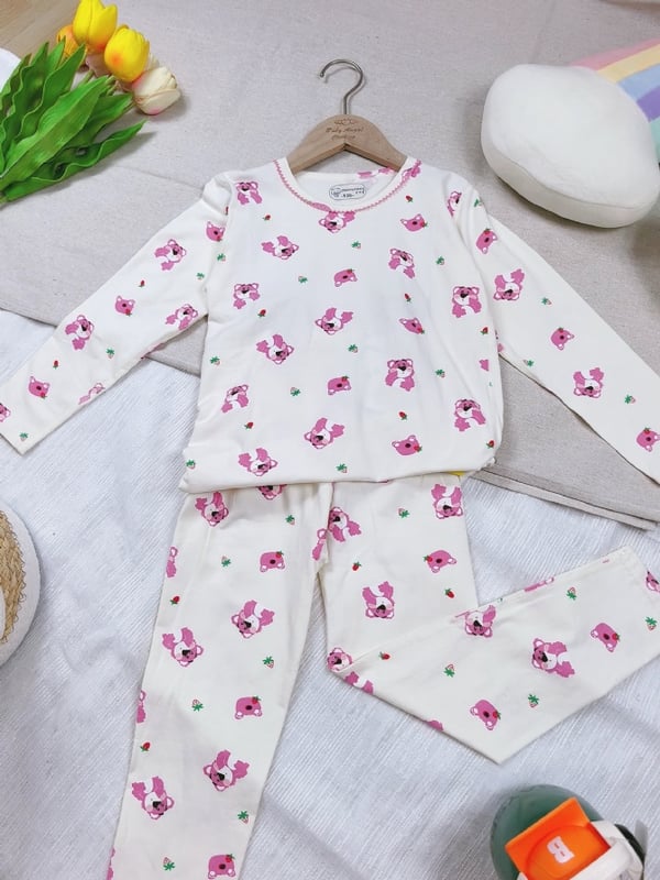 草莓熊黄色家居服