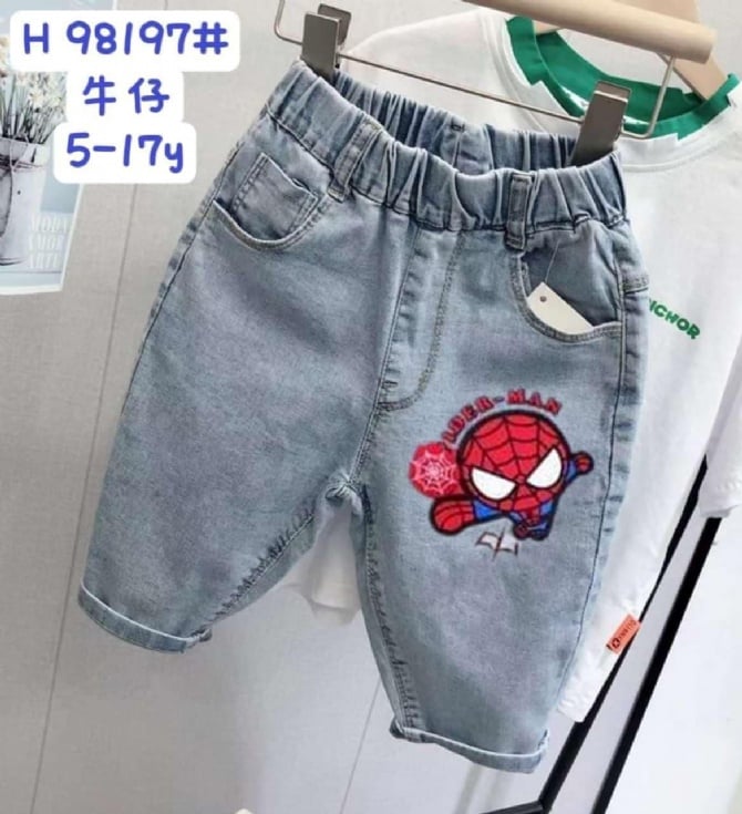 蜘蛛侠牛仔裤