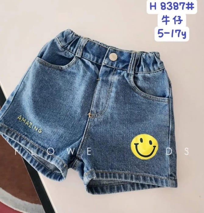 笑脸牛仔裤