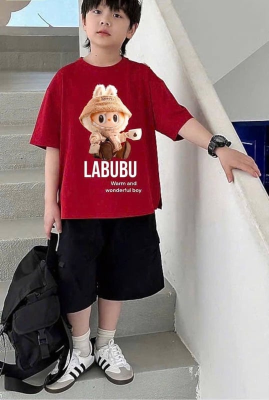 Labubu男童套装