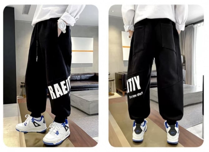 潮童休闲运动裤