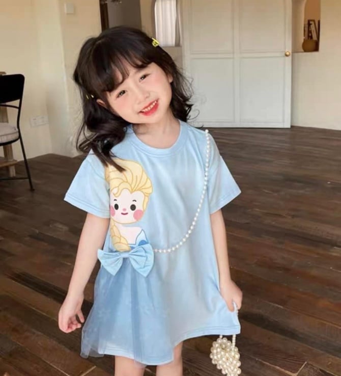 艾莎珍珠连身裙